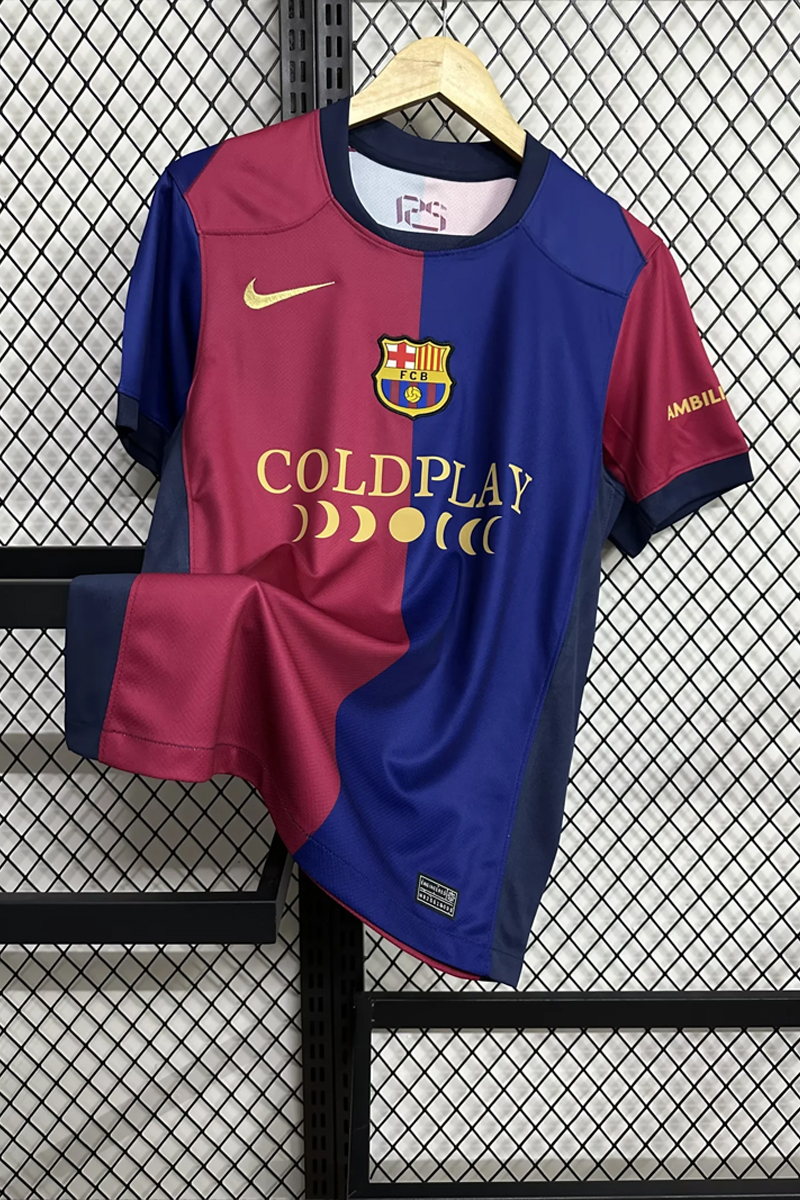 24-25 season Barcelona home jersey No. 19 Yamal fan version football jersey