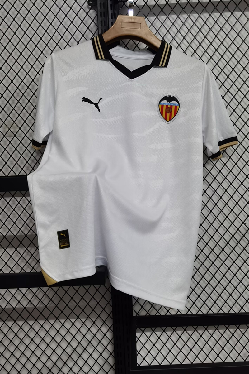 23-24 season Valencia home fan version short-sleeved jersey