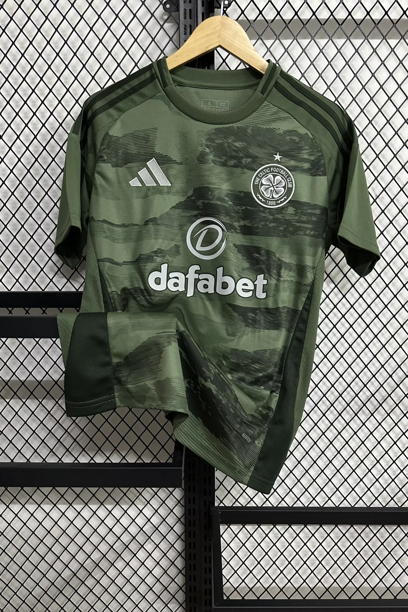 Scottish Premier League 24-25 Celtic third game jersey No. 9 Shen Mengyu