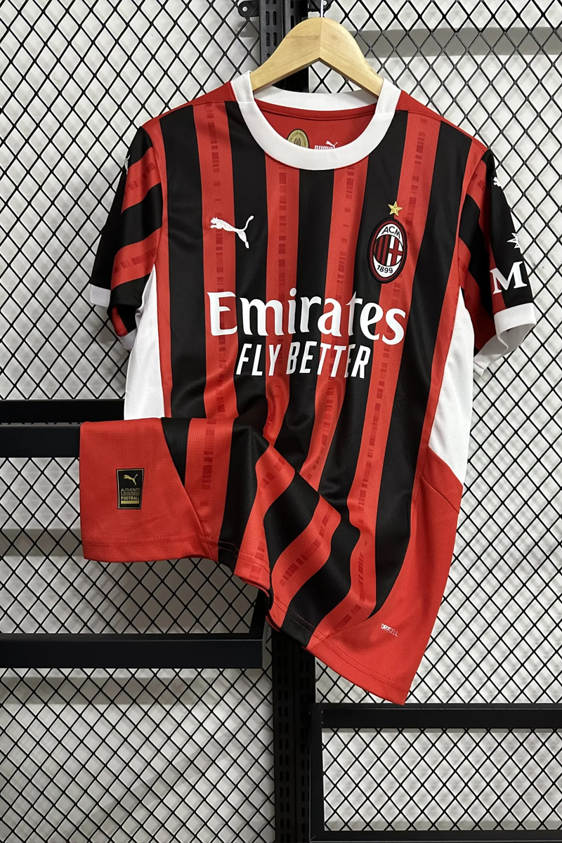 24-25 season AC Milan home jersey fan version 7 Morata